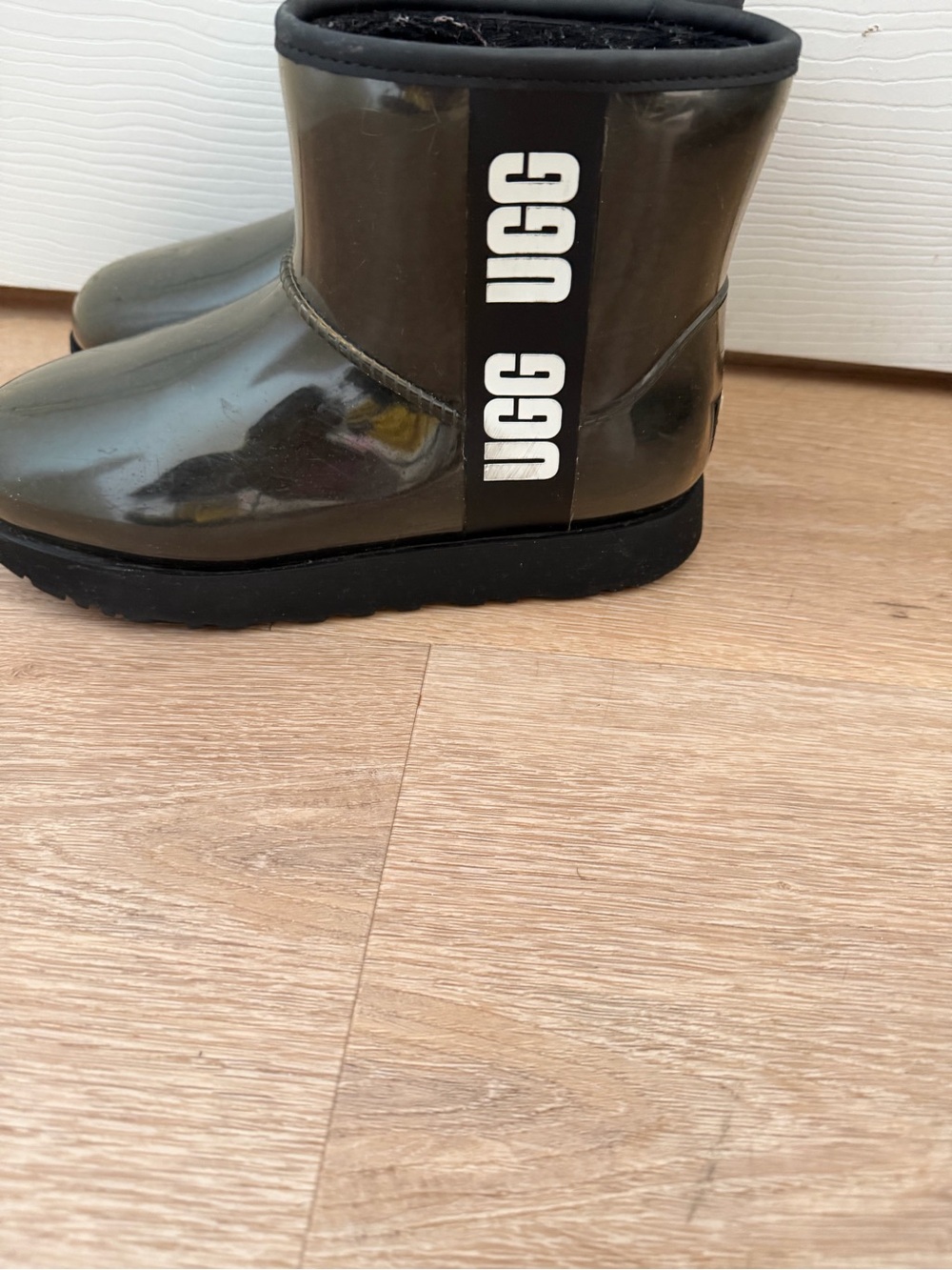 UGG black Short Rain Boots
